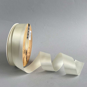 Лента атлас Ding Xin 4 см * 90 м - #0028 Айвори